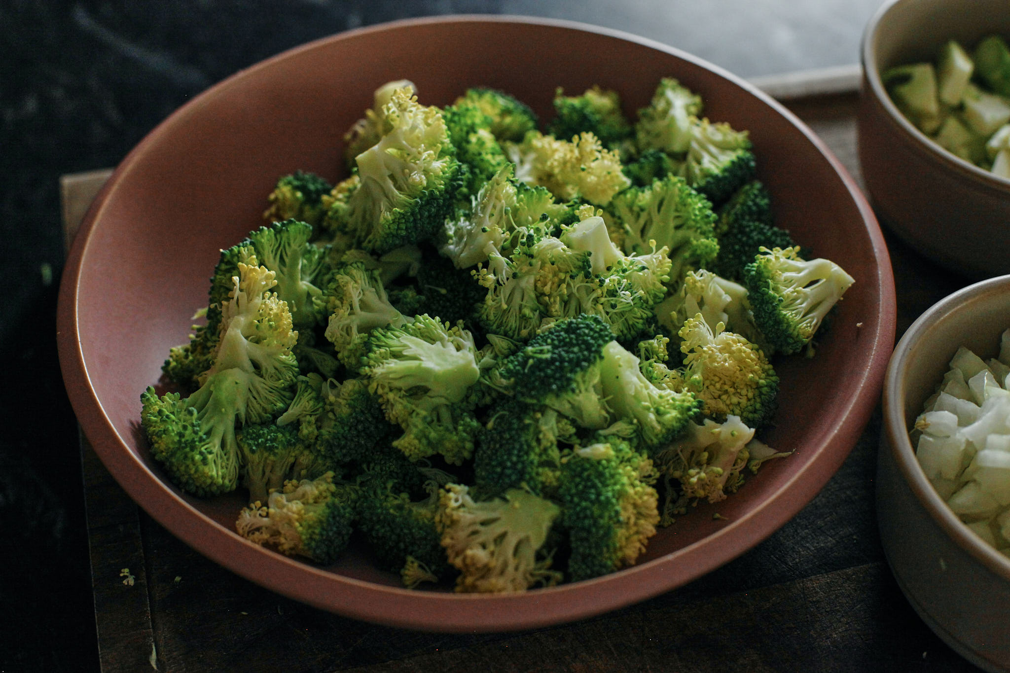 Broccoli Soup (1) chopped broccoli