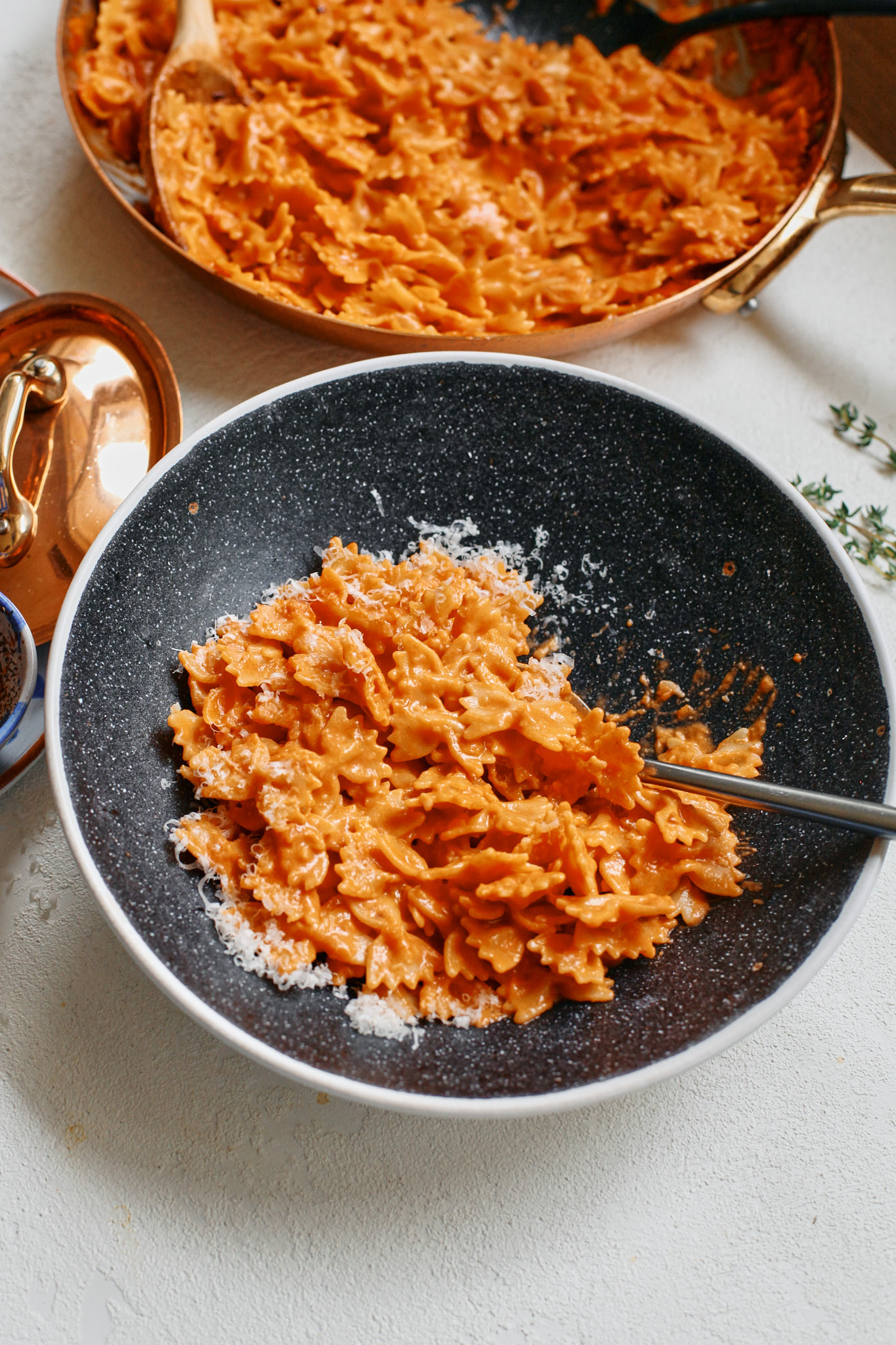 garlic confit pasta alla vodka