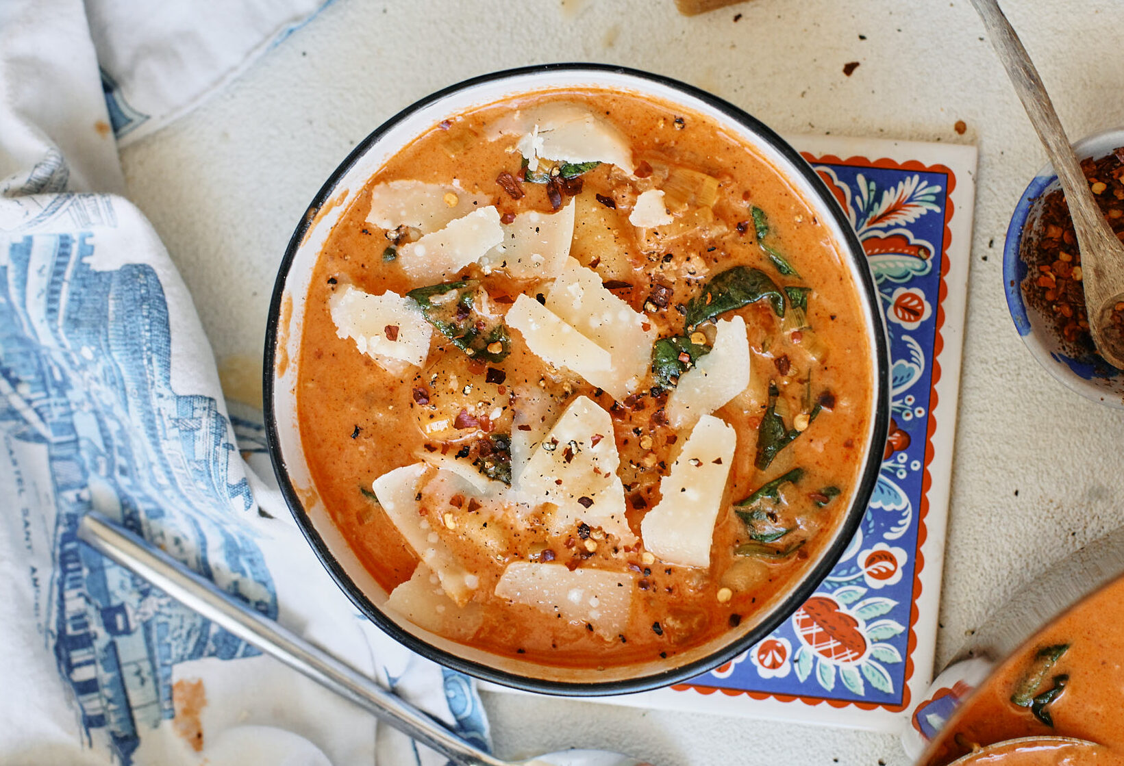 creamy gnocchi soup with italian sausage