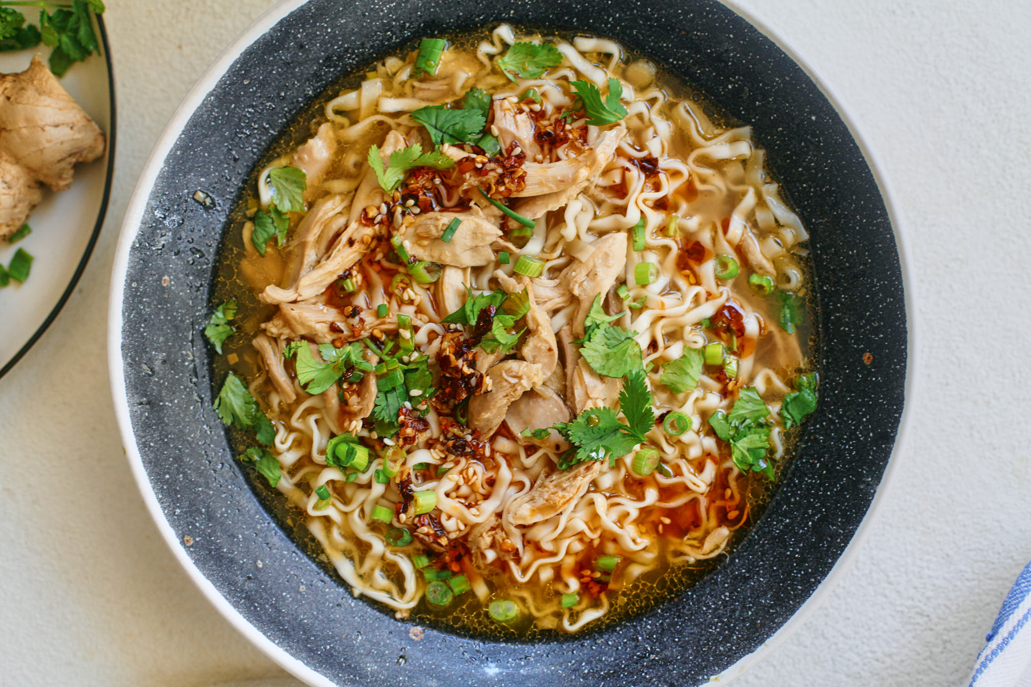 ginger chicken noodle soup