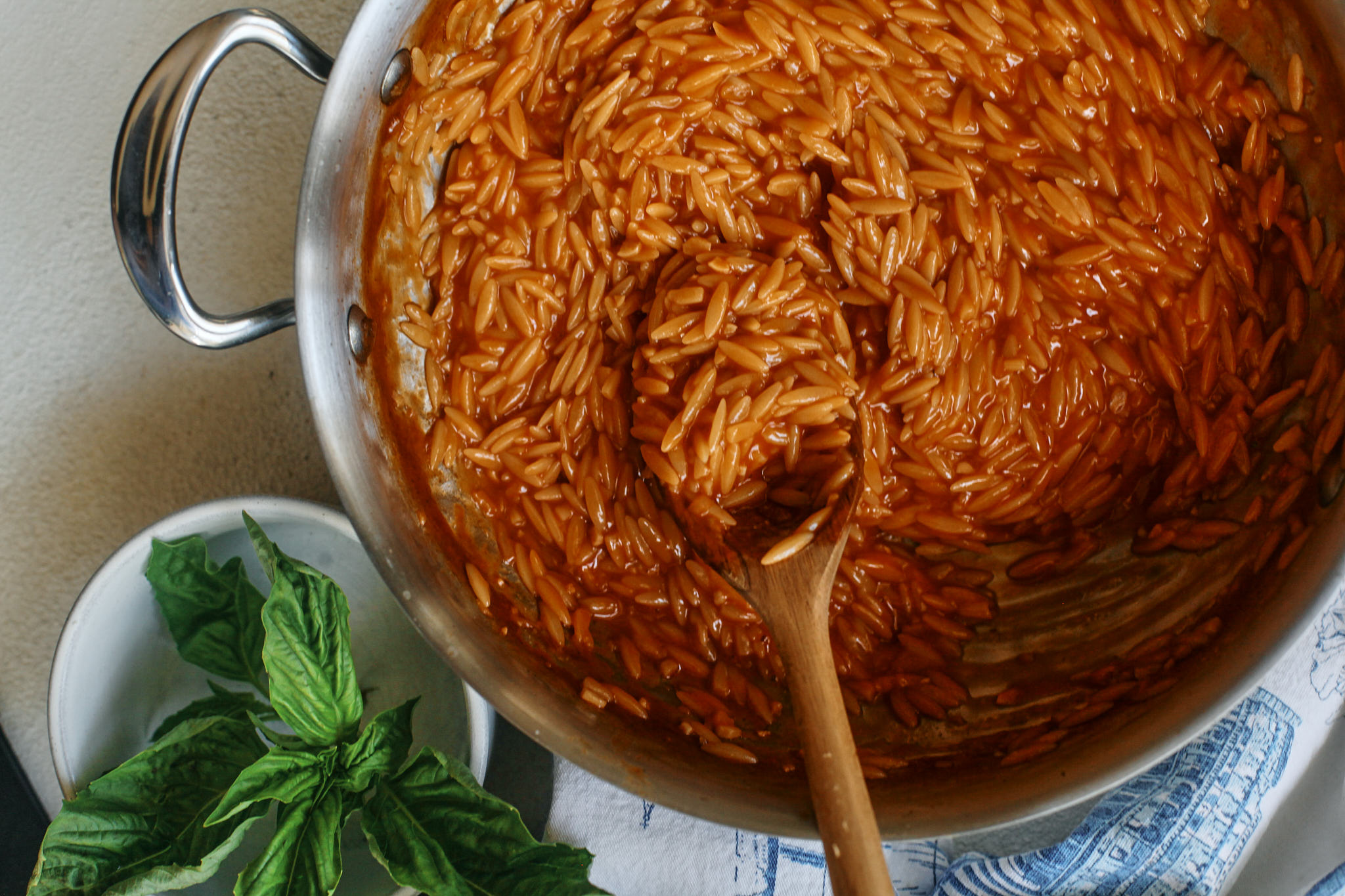 Tomato Orzo 11 one pot creamy tomato orzo