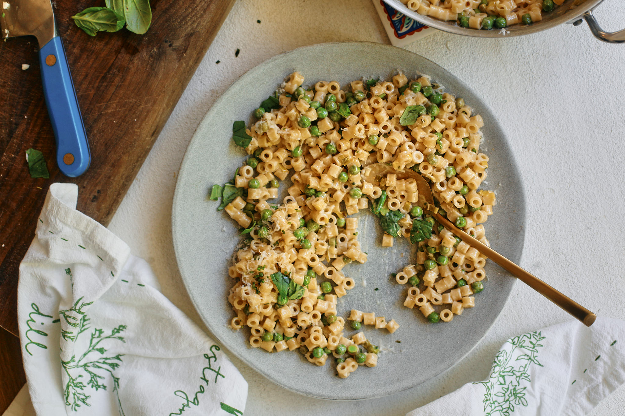 Spring Pea Pasta 12 spring pea pasta