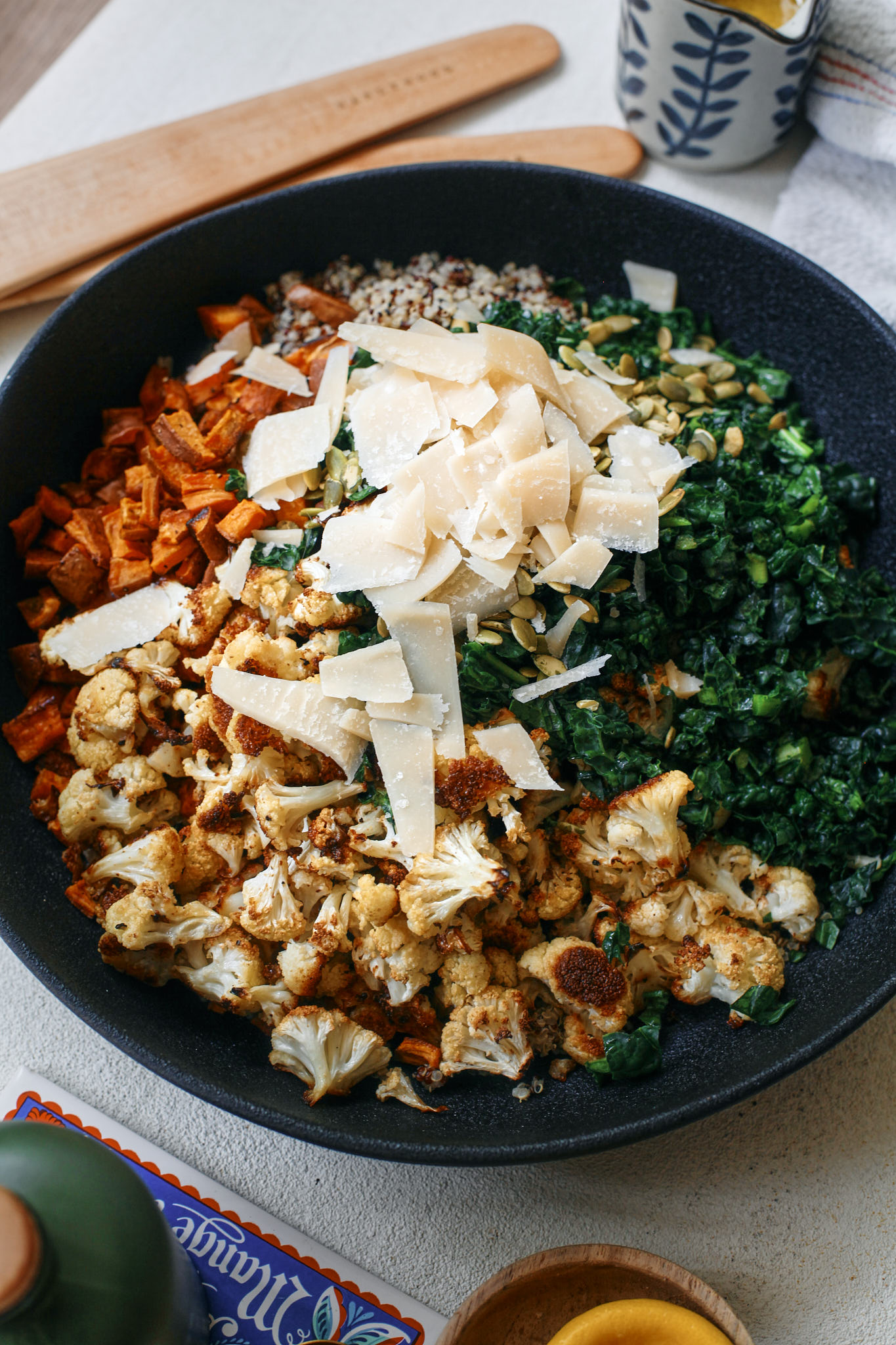Harvest Salad 7 harvest quinoa grain bowl