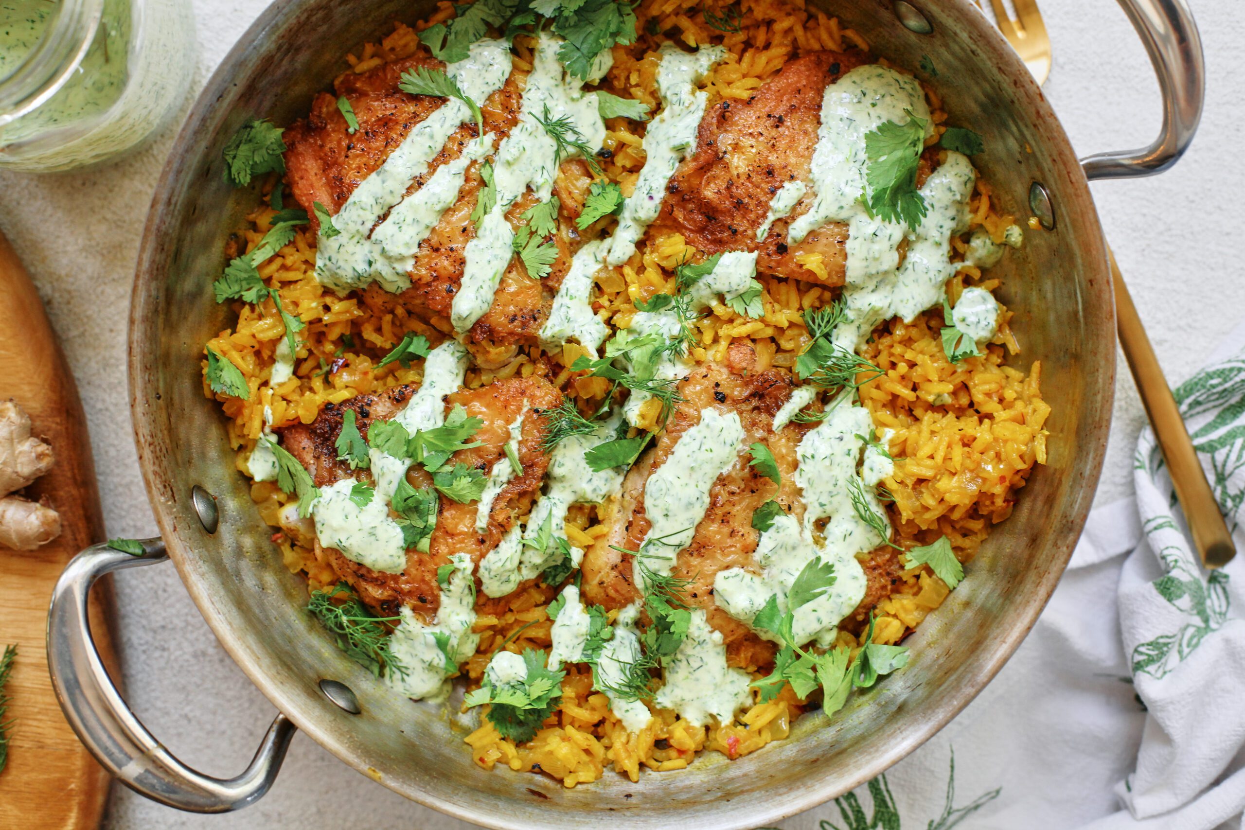 One Pot Golden Chicken and Rice 17